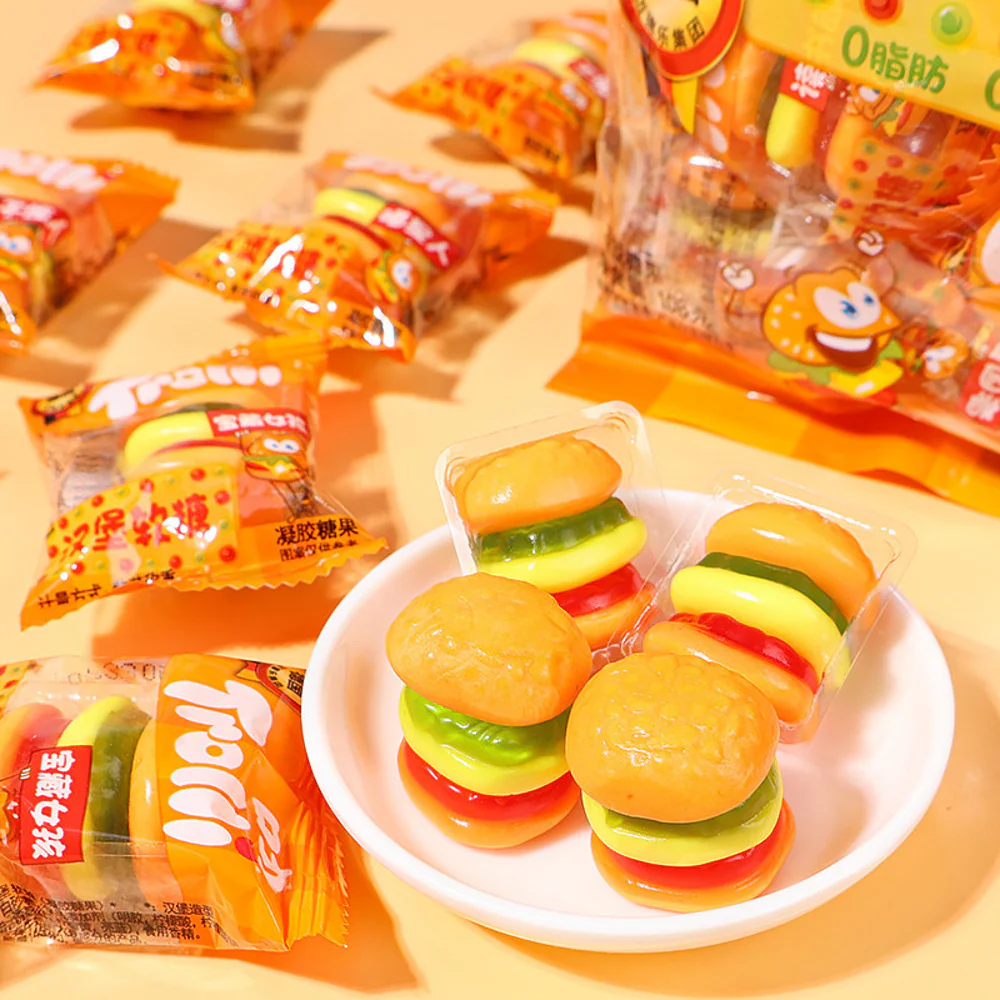 Trolli Mini Burger Gummies 108g - Image 2