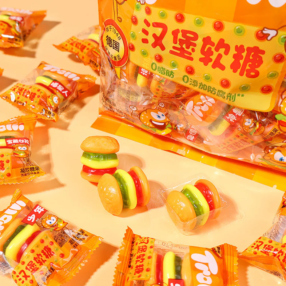 Trolli Mini Burger Gummies 108g - Image 4