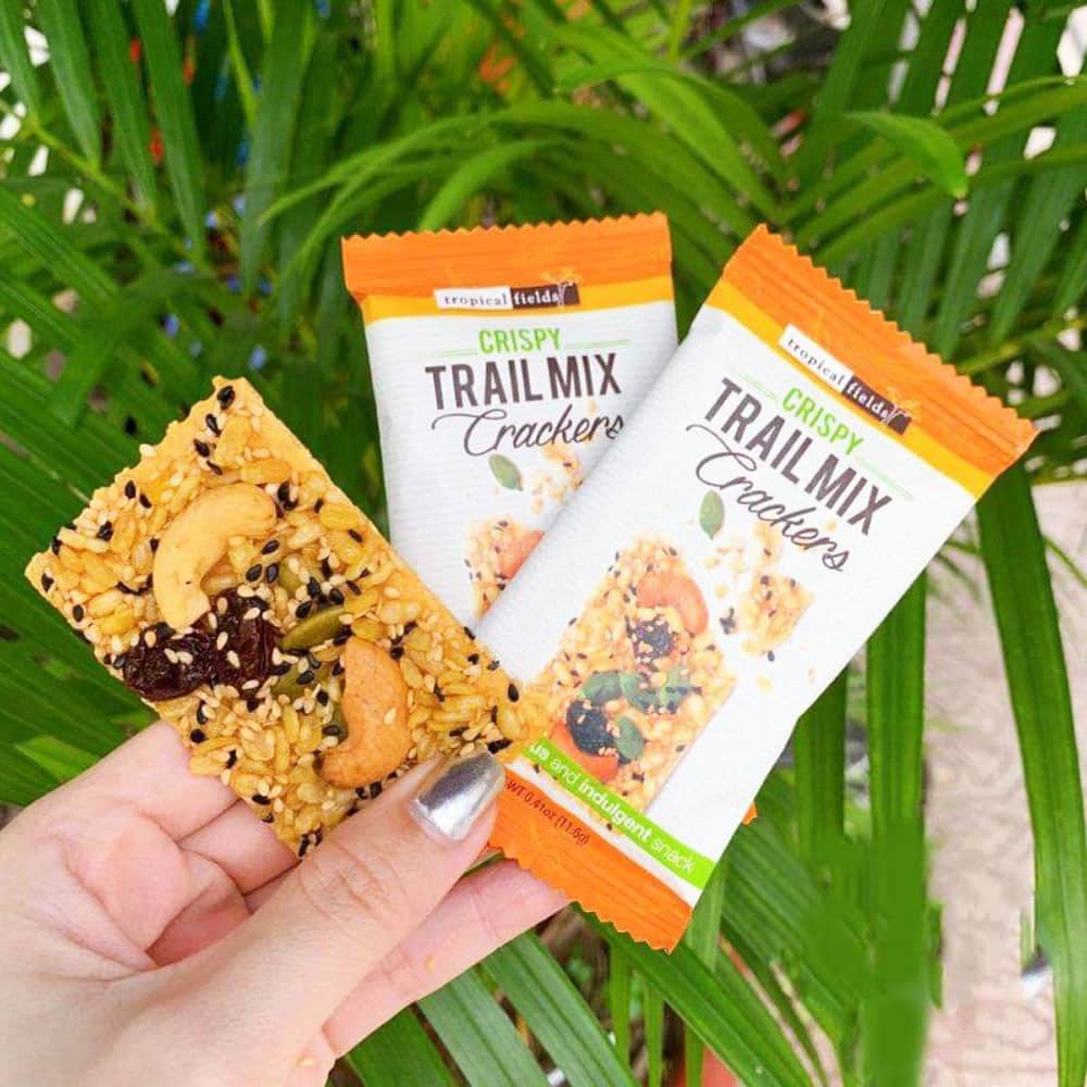 Tropical Fields Crispy Trail Mix Crackers - 232g - Image 2