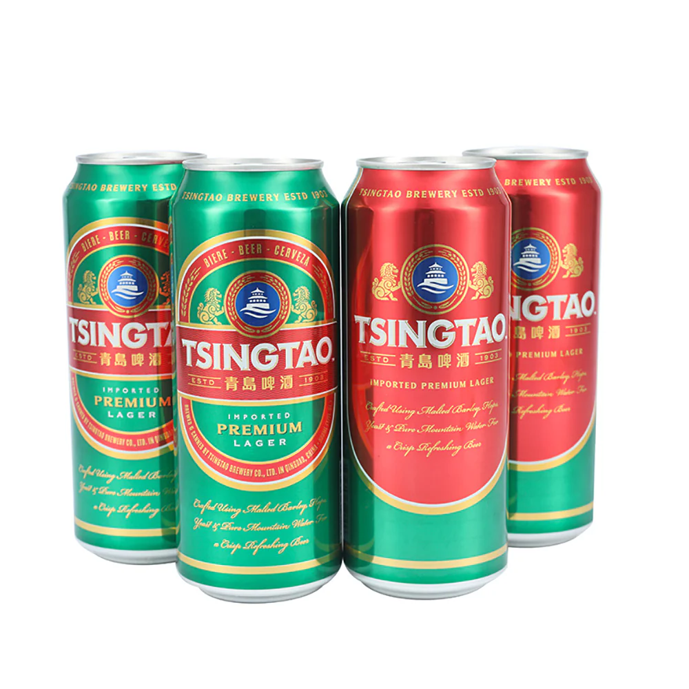 Tsingtao Beer 4.5% ABV - 500ml x 24 Bottles - Image 2