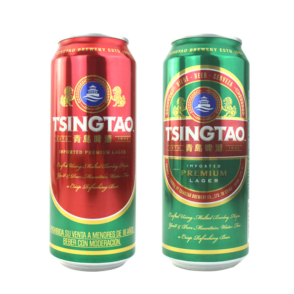 Tsingtao Beer 4.5% ABV - 500ml x 24 Bottles - Image 3