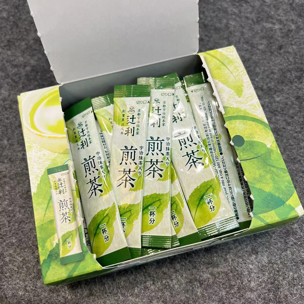 Tsujiri Kyoto Matcha Sencha Tea Bags - 30 Pieces - Image 2