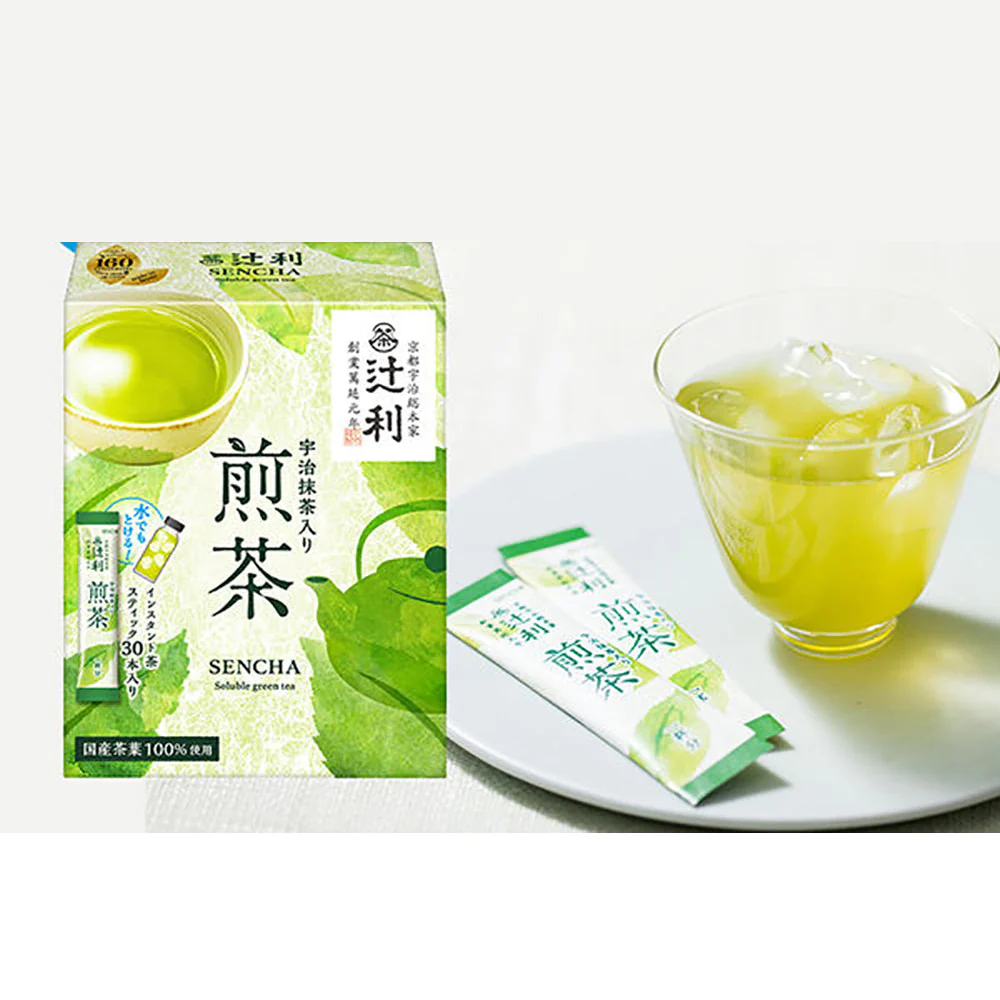 Tsujiri Kyoto Matcha Sencha Tea Bags - 30 Pieces - Image 3