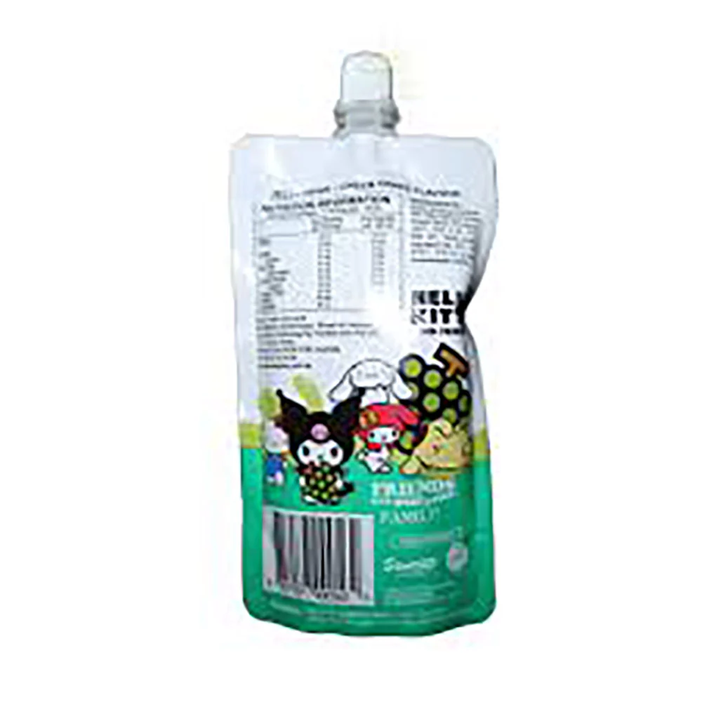Twinkle Glory Hello Kitty & Friends Zero-Sugar Jelly Drink – Green Grape Flavour 120 ml × 10 Pouches - Image 2