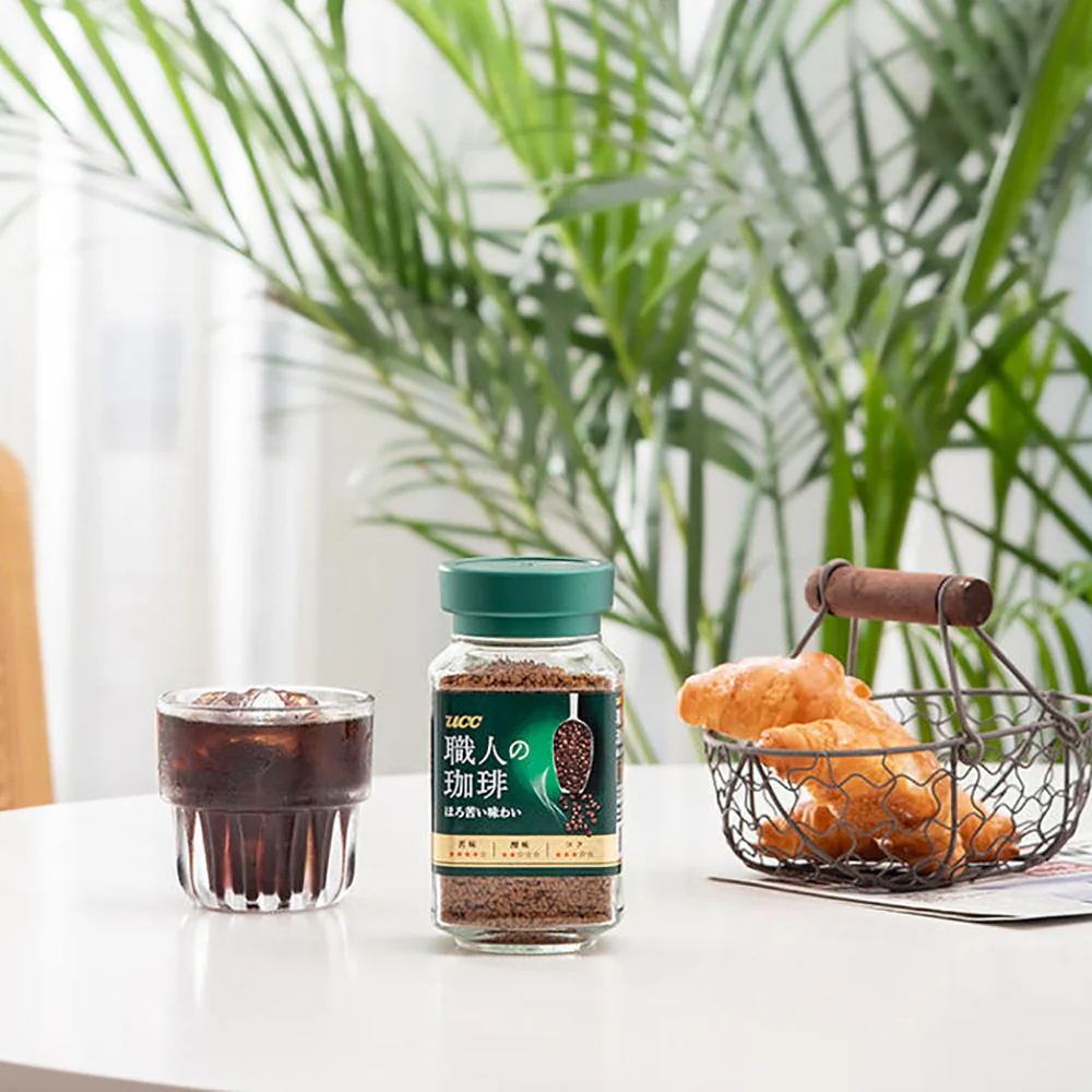 UCC Craftsman Coffee Powder - Bitter Blend, Green Bottle 90g - Image 2