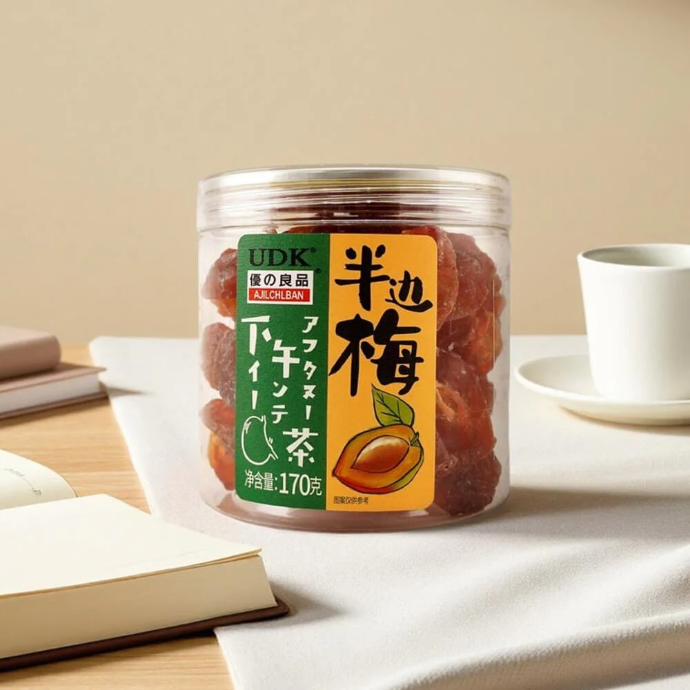 UDK Preserved Plum Halves - 170g Jar - Image 2