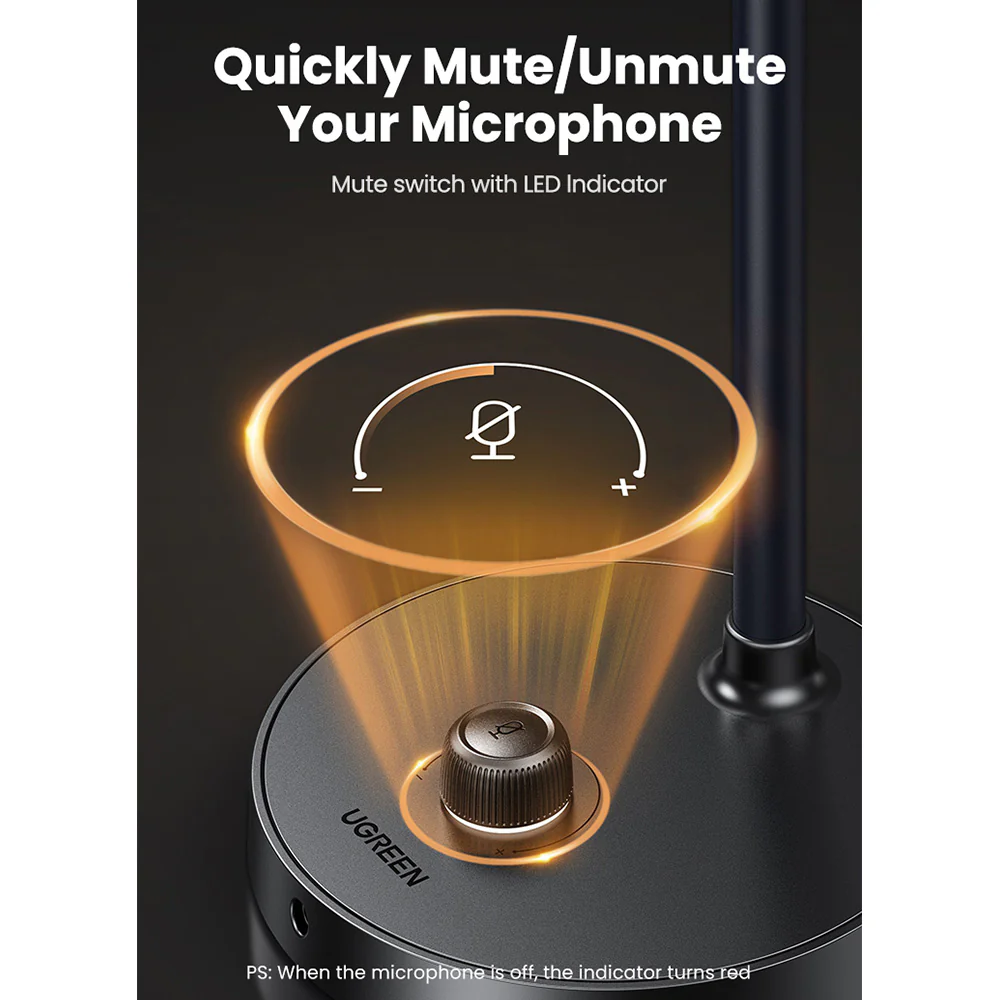 UGREEN Desktop Microphone Basic Model - Image 4