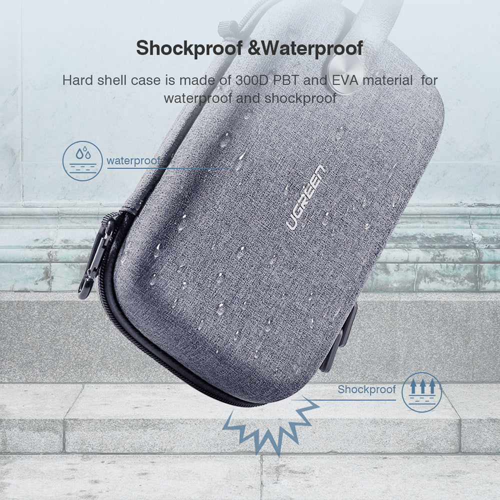 Ugreen Travel Organizer Bag - Grey - Image 4