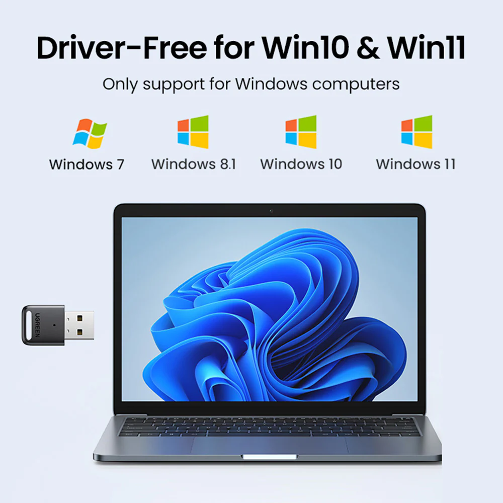 UGREEN USB Bluetooth Adapter 5.0 Simple Edition - Image 5