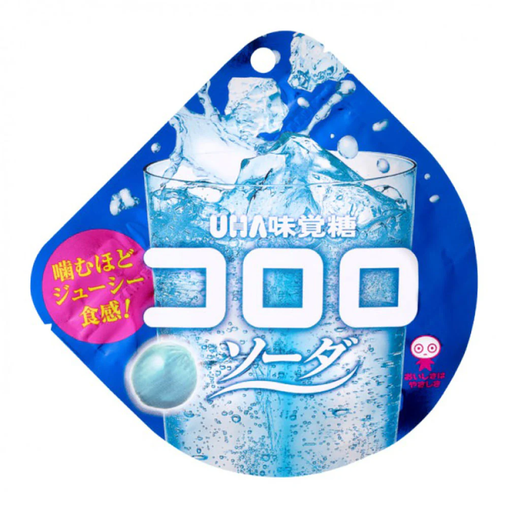 UHA Juicy Soda Flavor Gummies - 40g