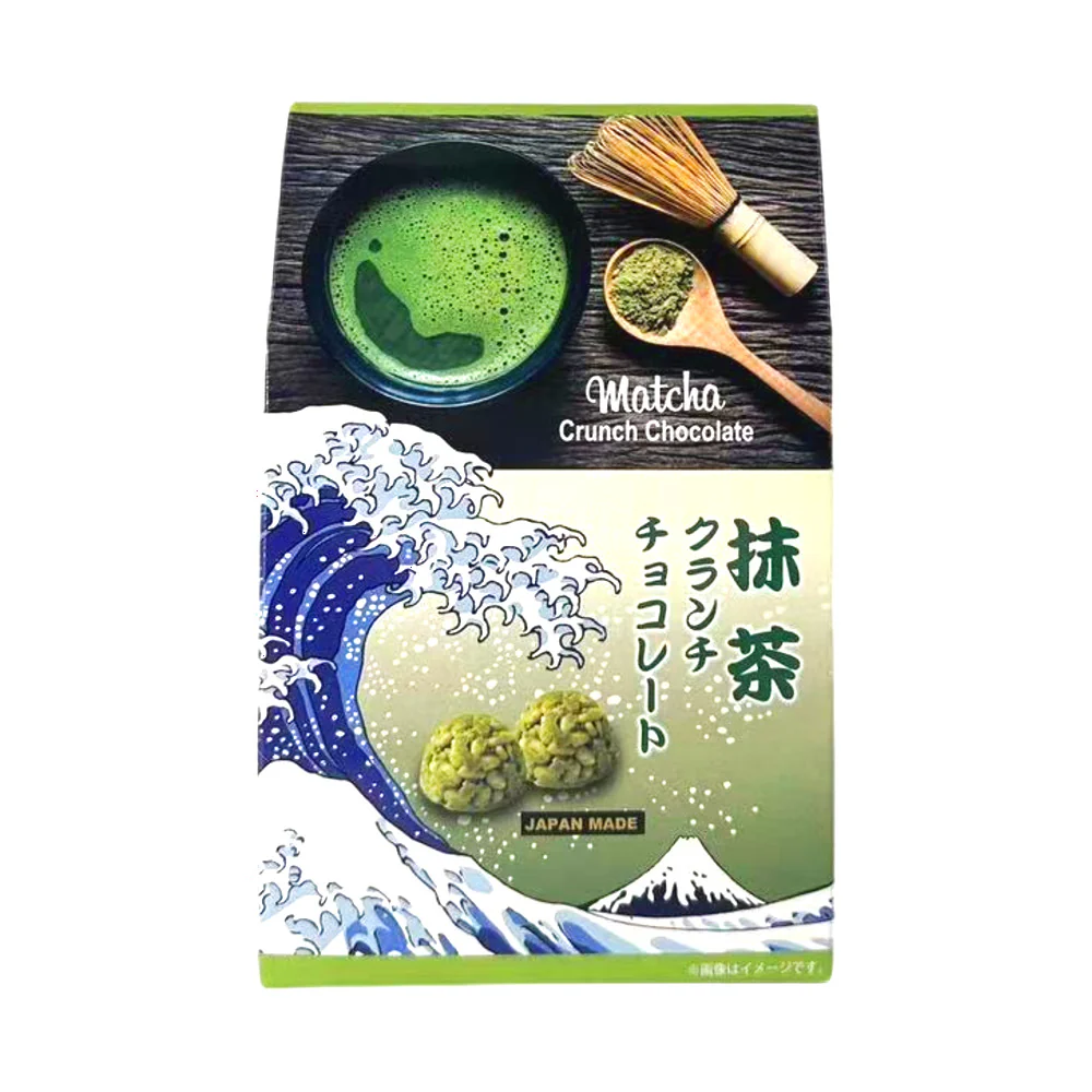 Ukiyo-e Matcha Crunch Chocolate - 100g