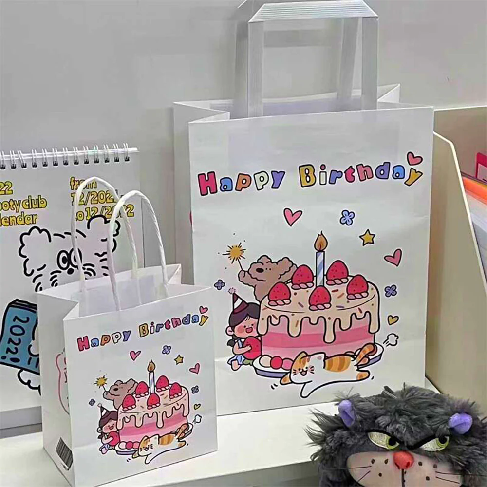 Ulife Birthday Gift Bag - Large White - Image 2