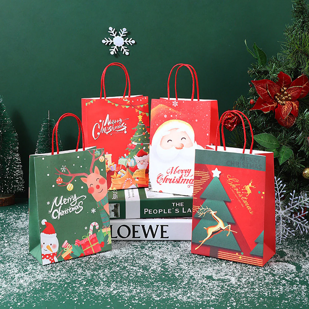 Ulife Christmas Gift Bag with Surprise Design - Medium 21*27*11cm - Image 2