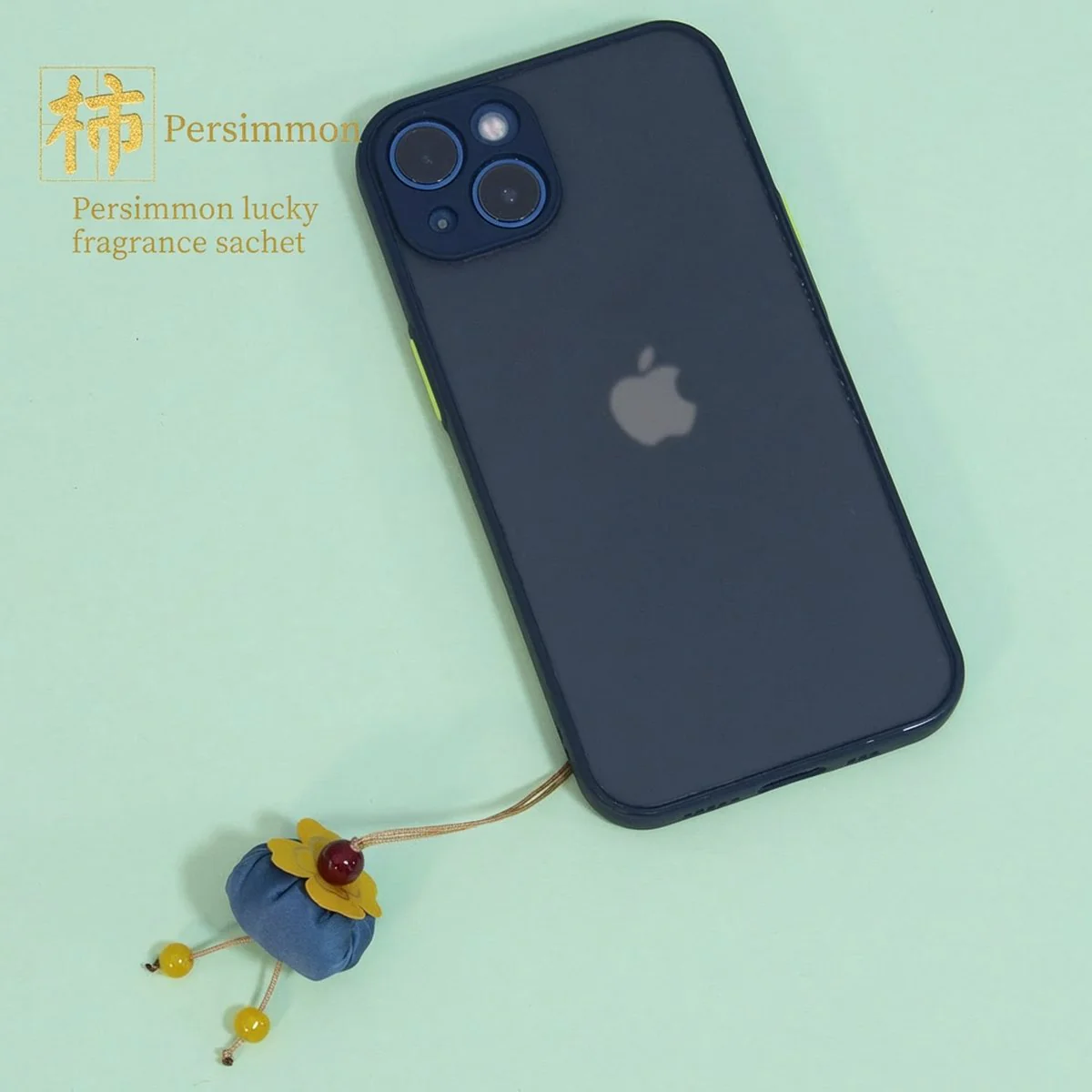 Ulife Lucky Fruit Scented Sachet Hanging Charm – Persimmon ‘Exam Success’ - Image 3