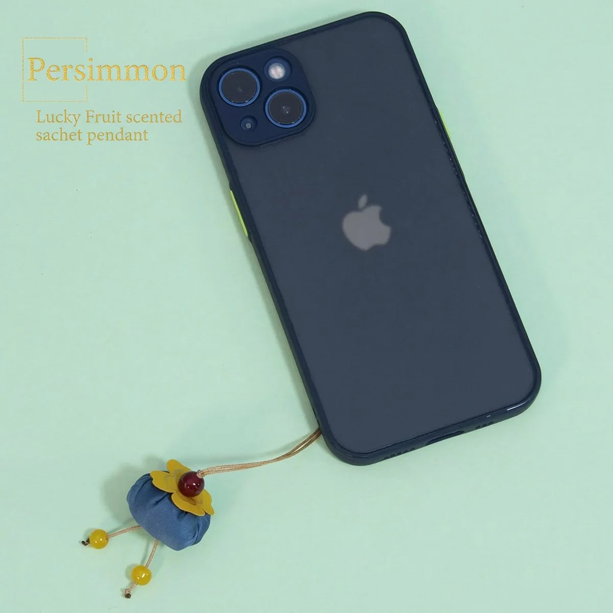 Ulife Lucky Fruit Scented Sachet Hanging Ornament – Persimmon Blessing - Image 3