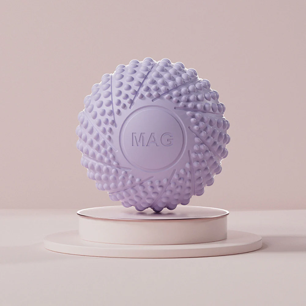 Ulife Magnetic Therapy Massage Ball - Lavender Purple - Image 2