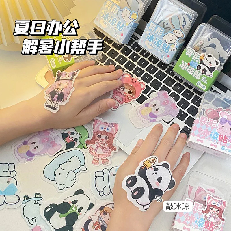 Ulife Panda Shaped Cooling Patches - 6 Pieces - Image 2