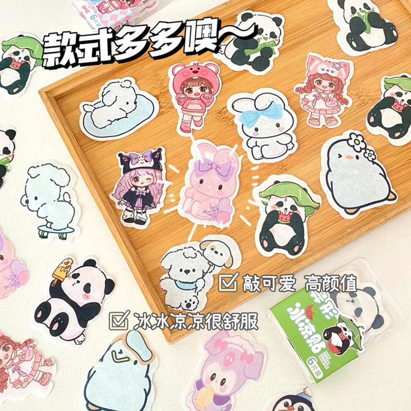 Ulife Panda Shaped Cooling Patches - 6 Pieces - Image 3