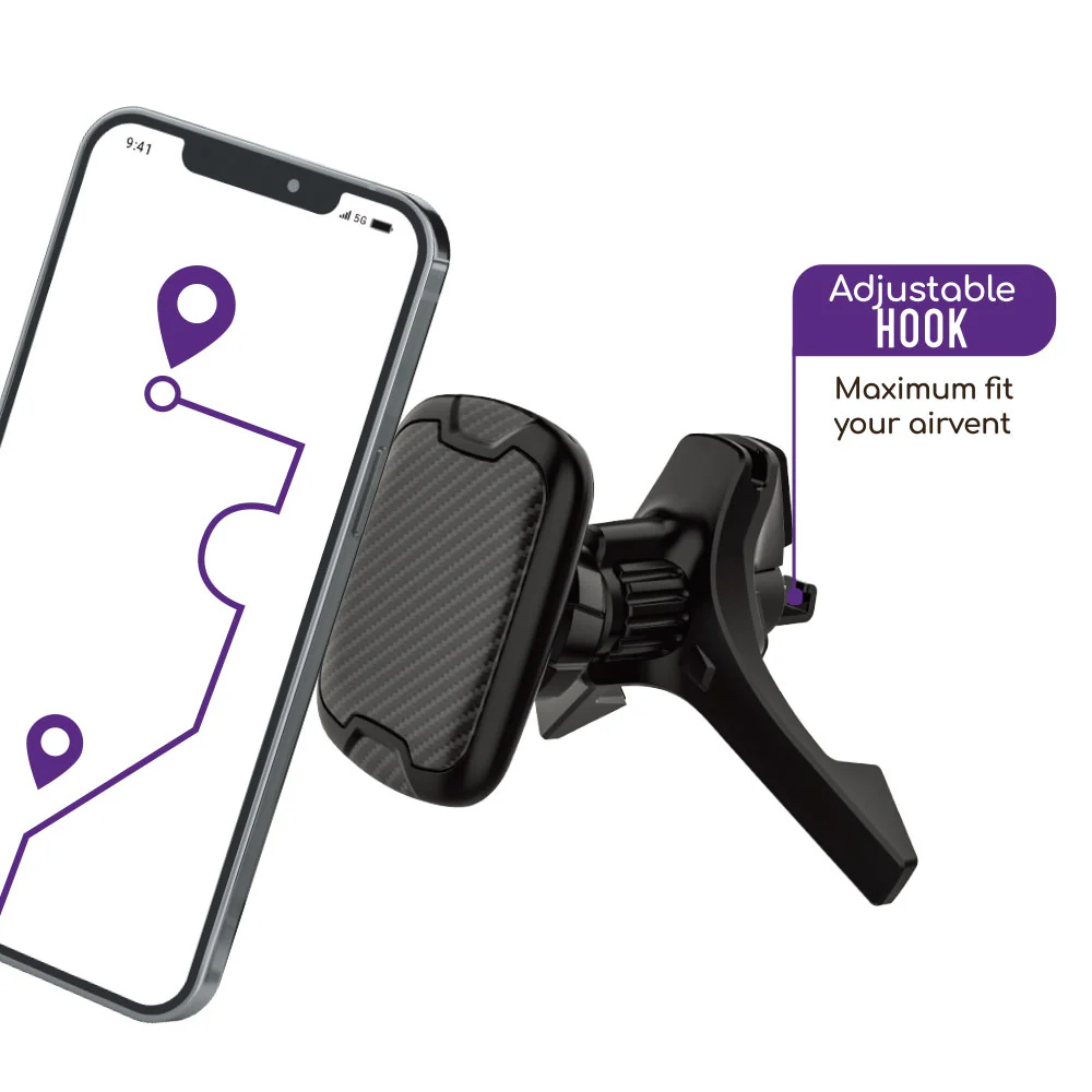 Ultimake Magnetic Car Mount - Carbon Fiber Edition - Image 5