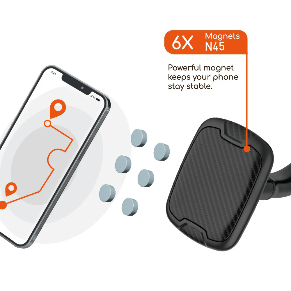 Ultimake Magnetic Car Mount for Dashboard/Windshield - Image 2