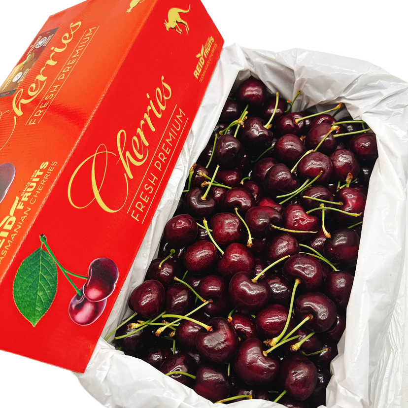 Tasmania Reid Cherries 30mm+ Gift Box 2kg - Image 2