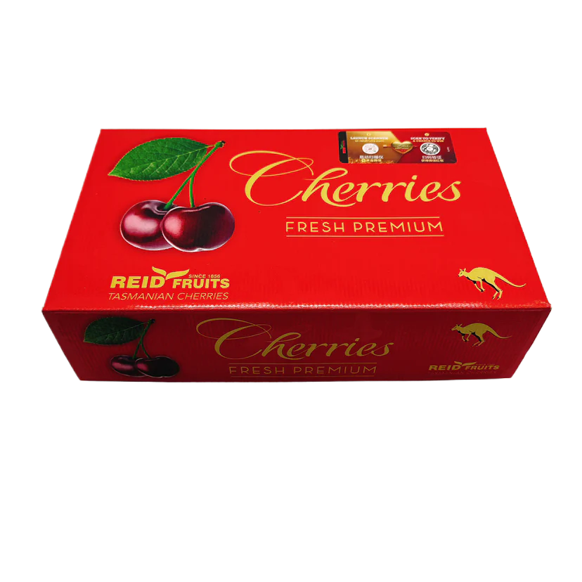 Tasmania Reid Cherries 30mm+ Gift Box 2kg - Image 6