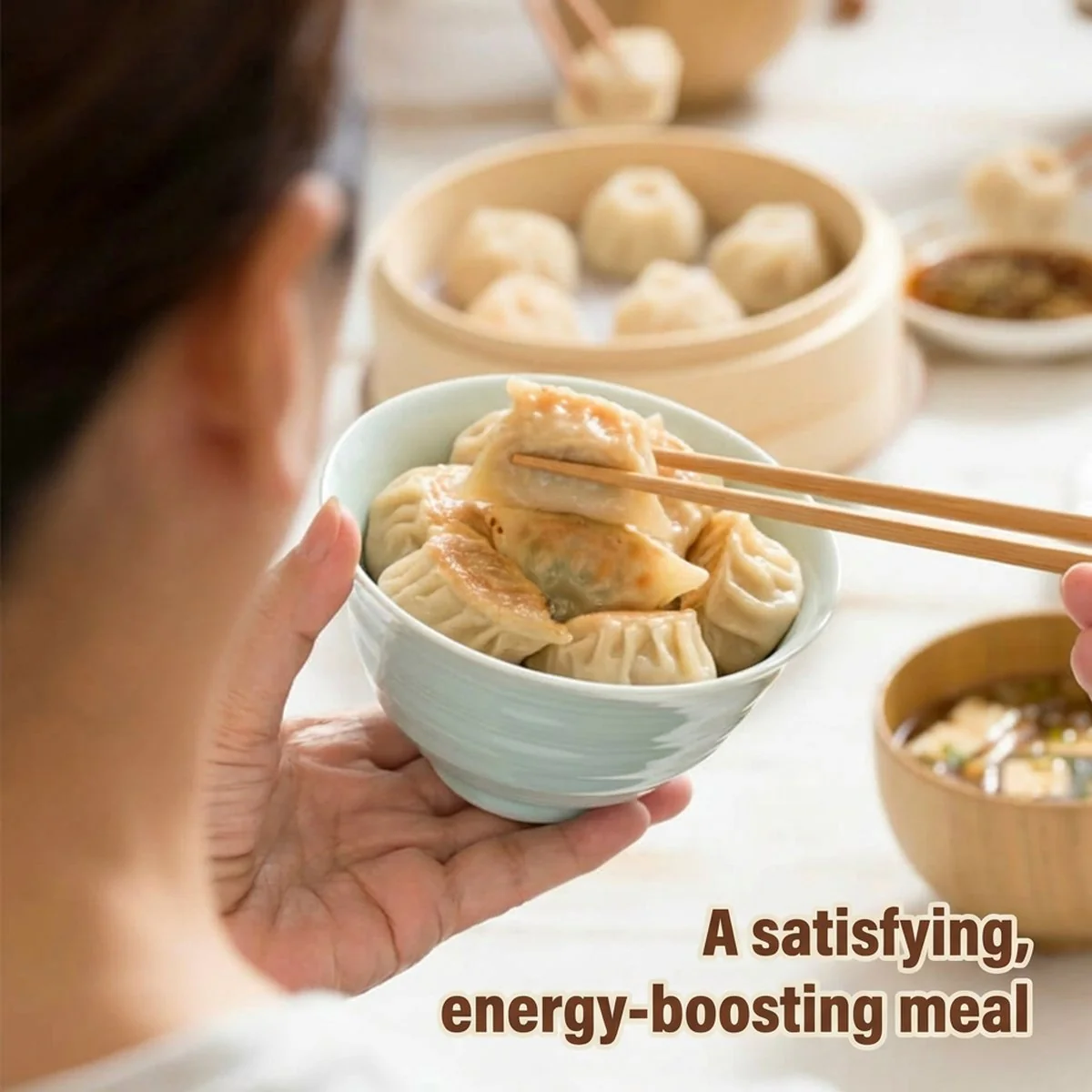 UMALL Pork, Shrimp & Corn Handmade Dumplings (Frozen) – 12 Pieces, 360g - Image 2