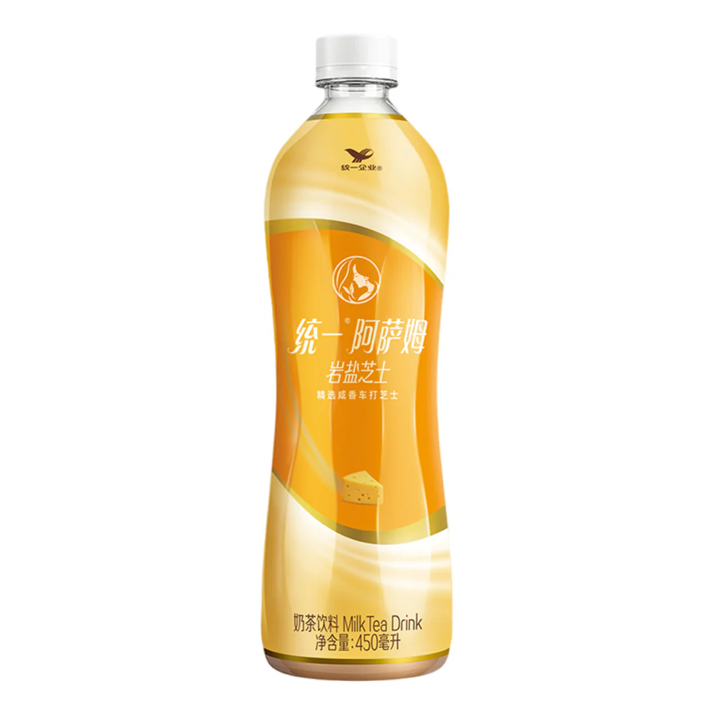 Uni-President Assam Milk Tea – Rock Salt Cheese 450ml - Ready-to-Drink