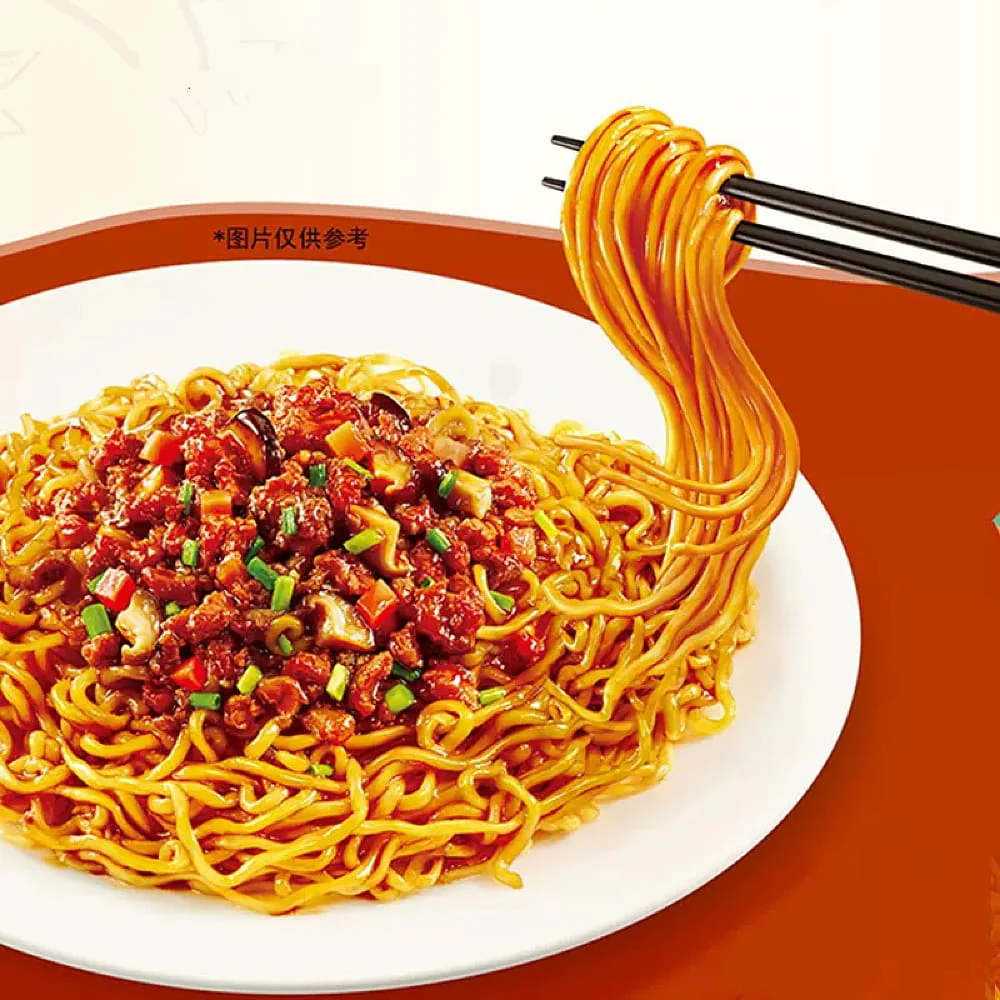 Uni-President Braised Beef Sauce Noodles - 115g x 12 Packs - Image 2