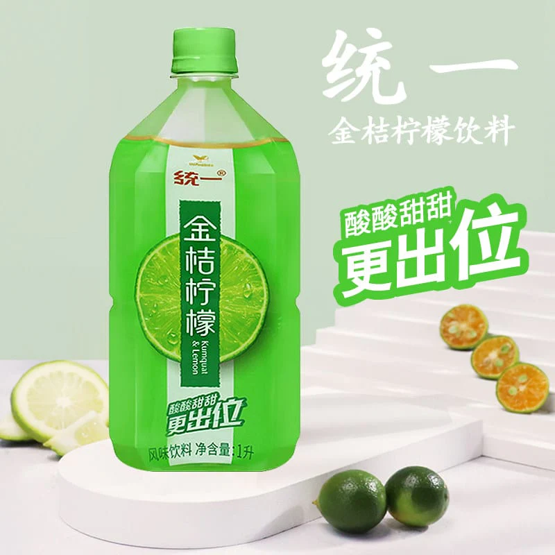 Uni-President Kumquat & Lemon Drink - 1L - Image 2