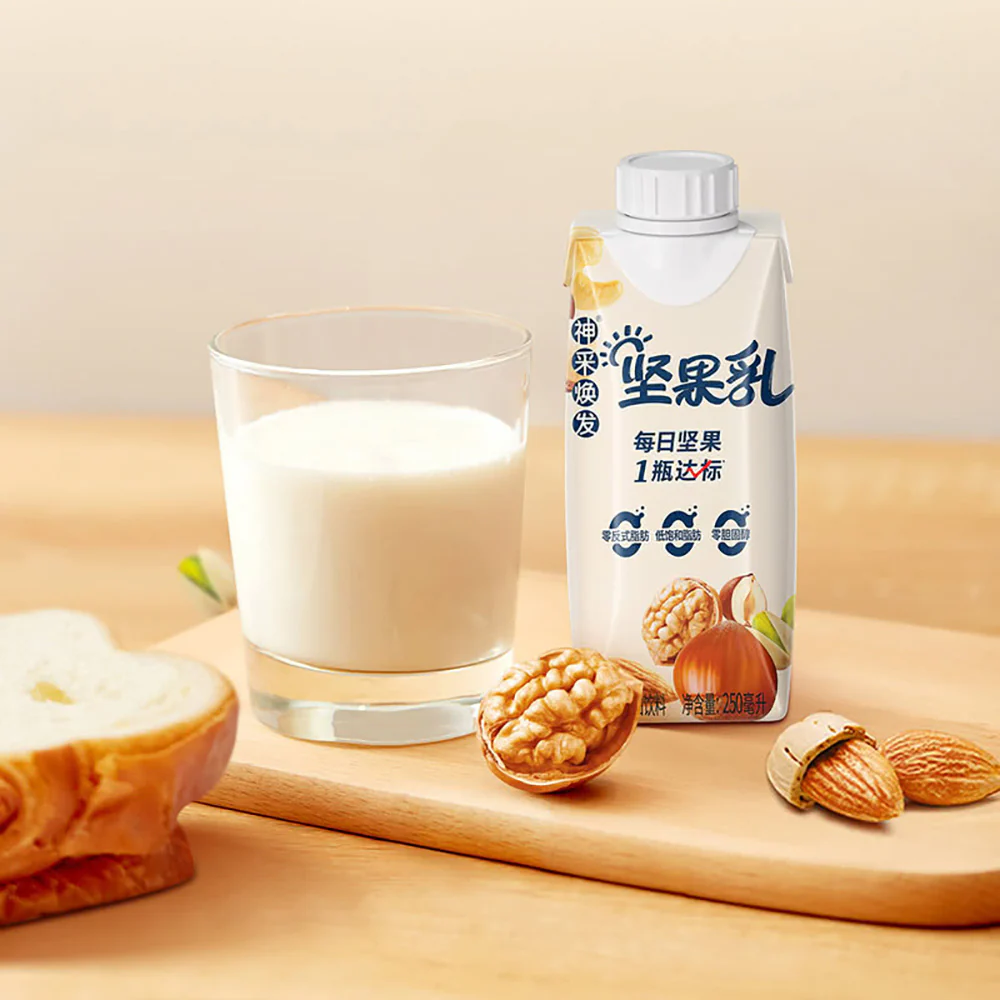 Uni-President Nuts Milk Plant-Based Protein Drink 250ml x 18 Bottles - Image 2