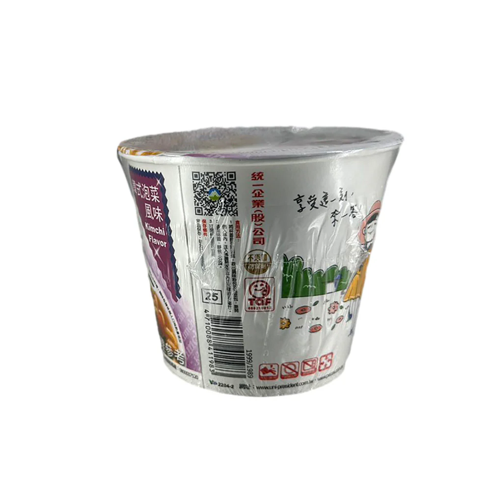Uni-President One More Cup Kimchi Flavor Instant Noodles - 67g - Image 3