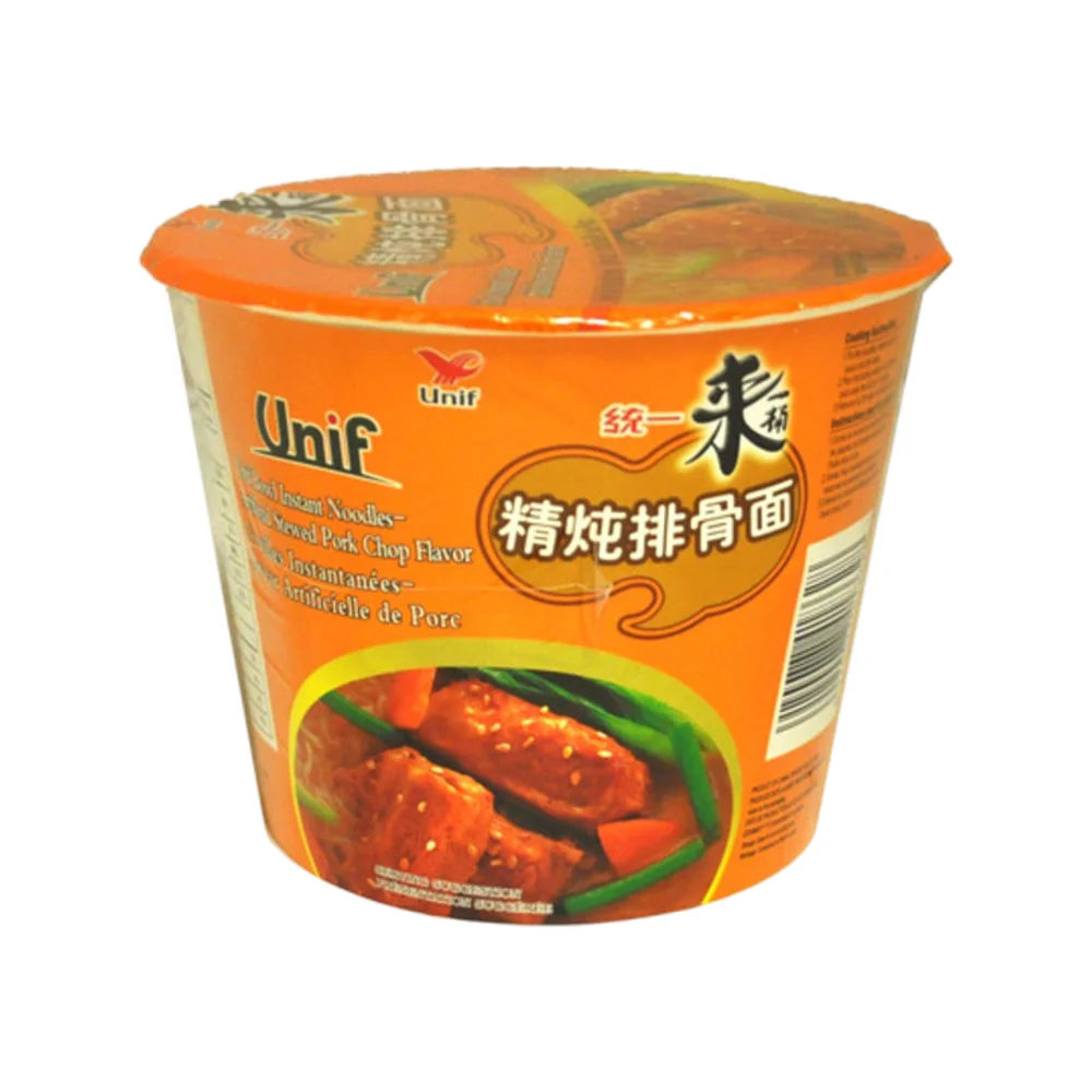 Unif Lai Yi Tong Braised Pork Rib Instant Noodles Bowl 110g (Box of 12) - Image 3