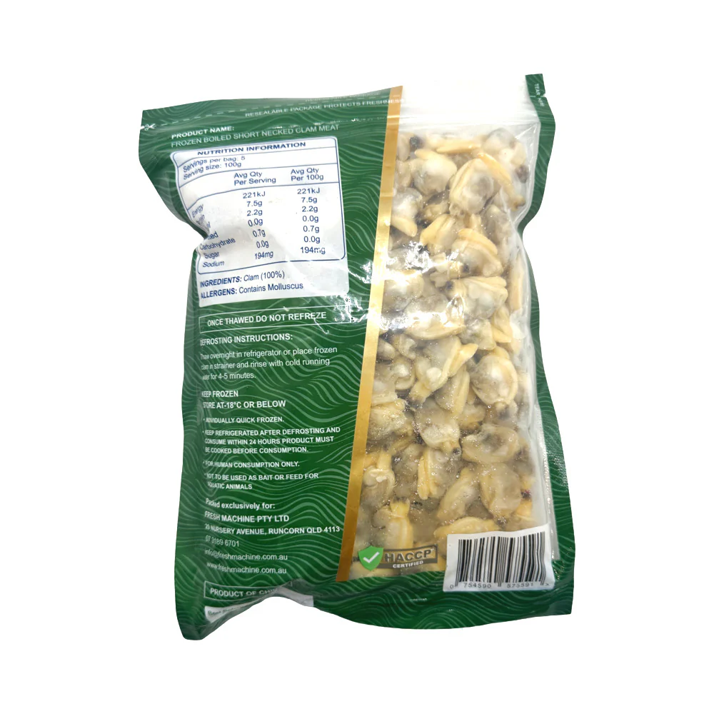 United Oriental Frozen Clam Meat 500g - Image 2