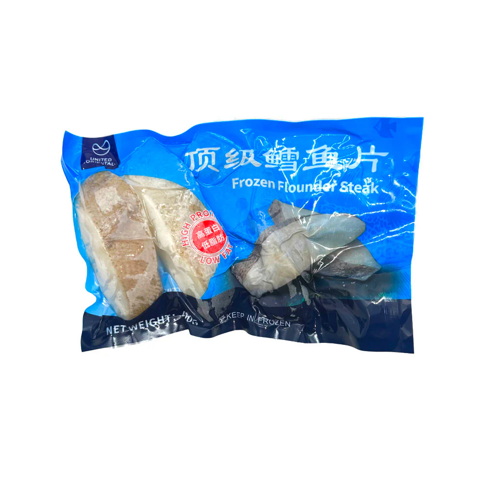 United Oriental Premium Frozen Flounder Steak 400g