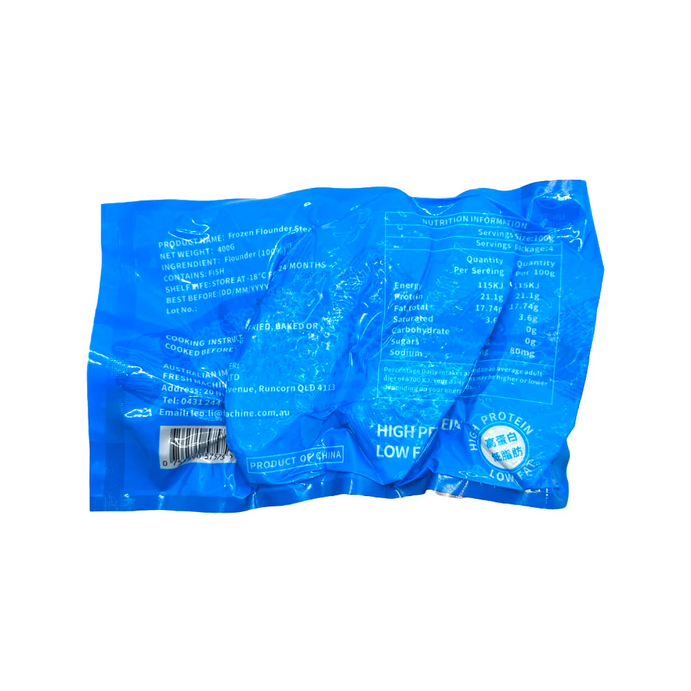 United Oriental Premium Frozen Flounder Steak 400g - Image 2
