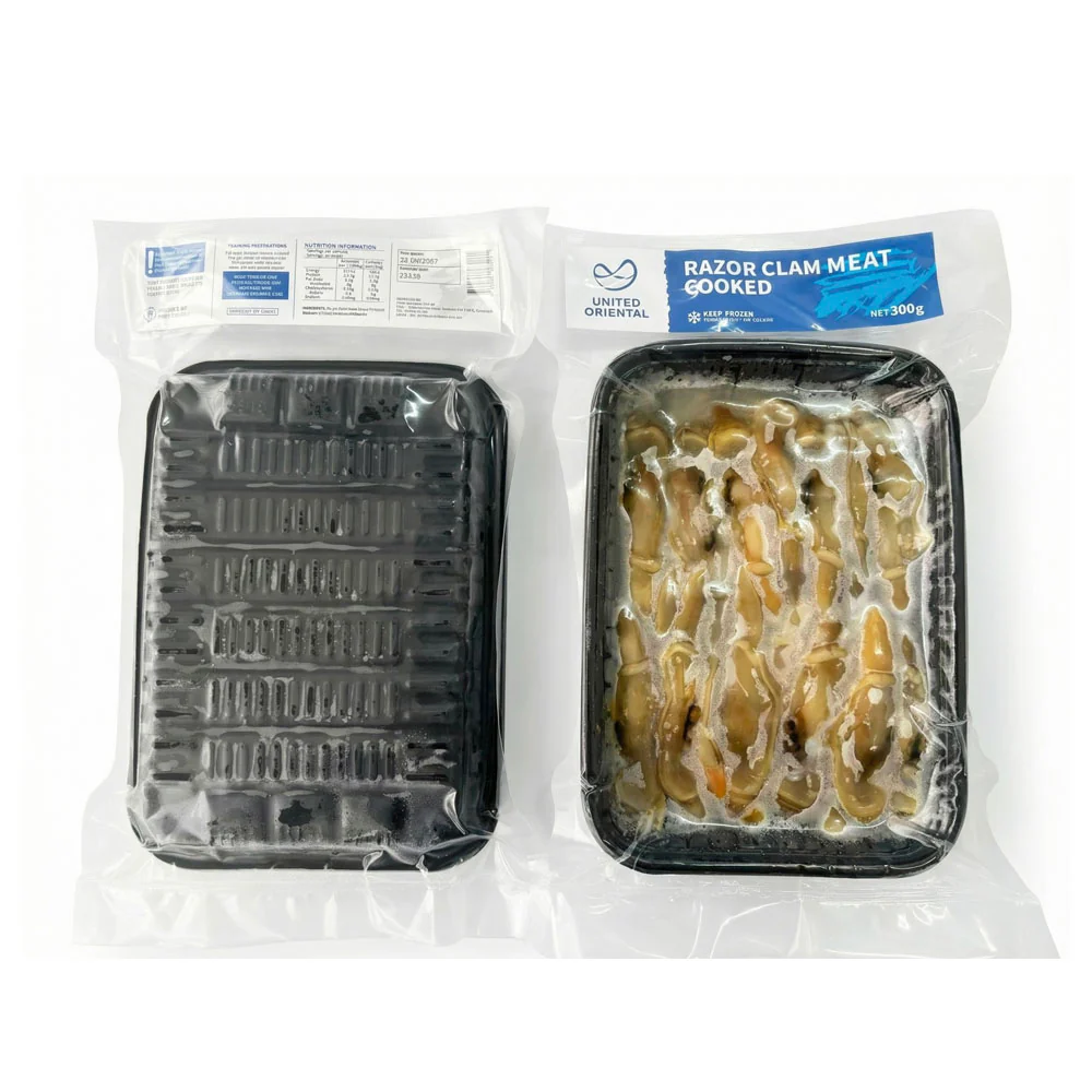 United Oriental Frozen Cooked Razor Clam Meat 300g - Image 2