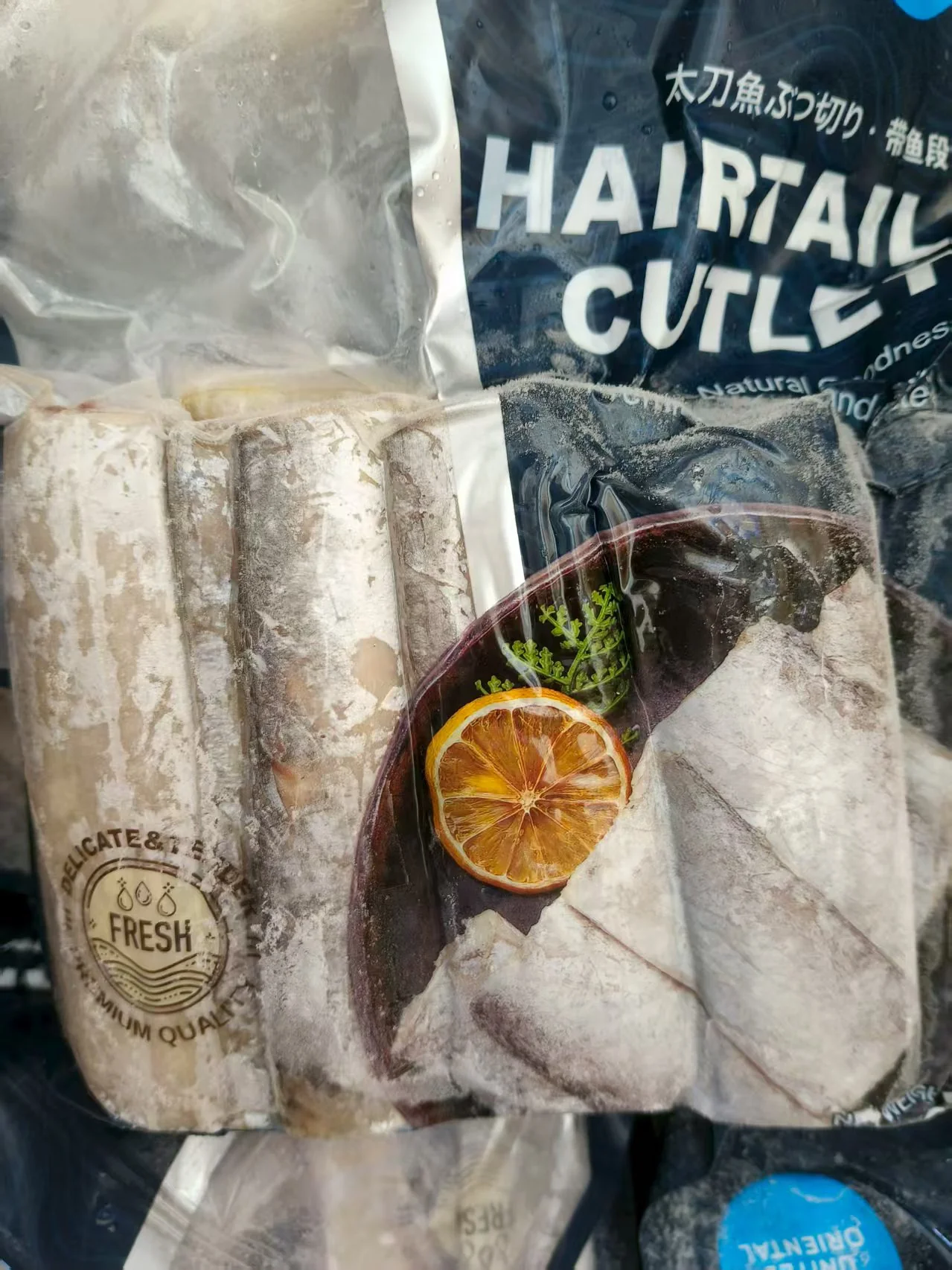 United Oriental Frozen Hairtail Cutlets 500g - Cutlassfish/Beltfish Segments - Image 3