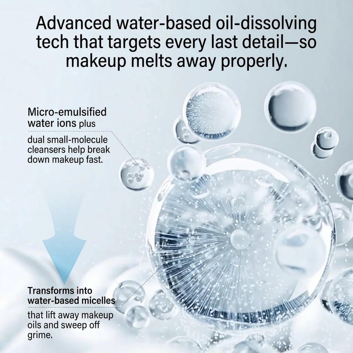 Unny Club Refreshing Facial Makeup Remover - 100ml - Image 3