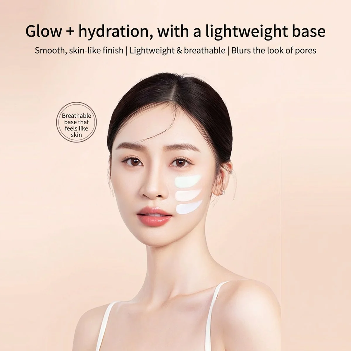 Unny Lightweight Hydrating Sunscreen Primer - Mint Green, 30g - Image 4