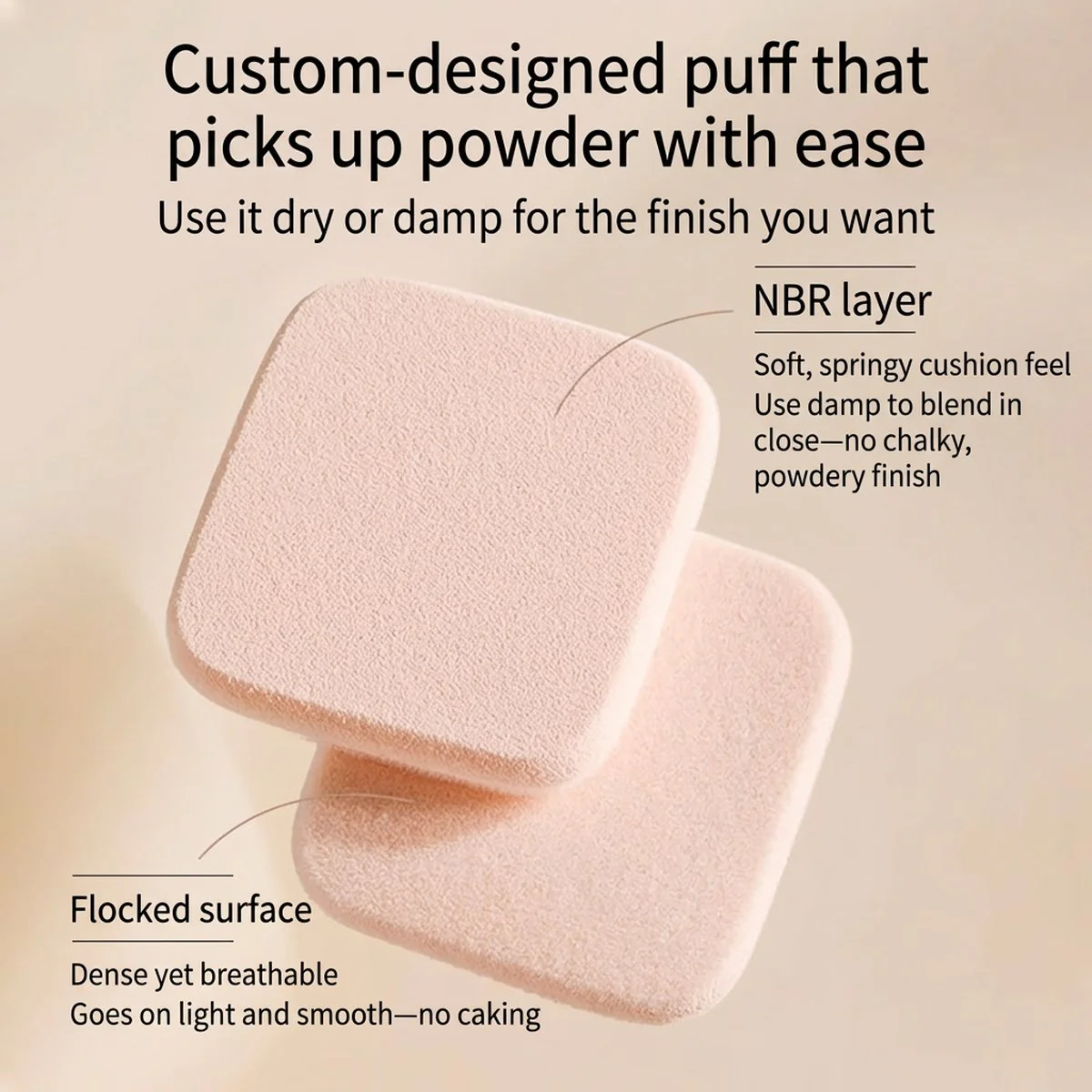 Unny Soft Matte Long-Lasting Powder Foundation 02 Natural - 9g - Image 2