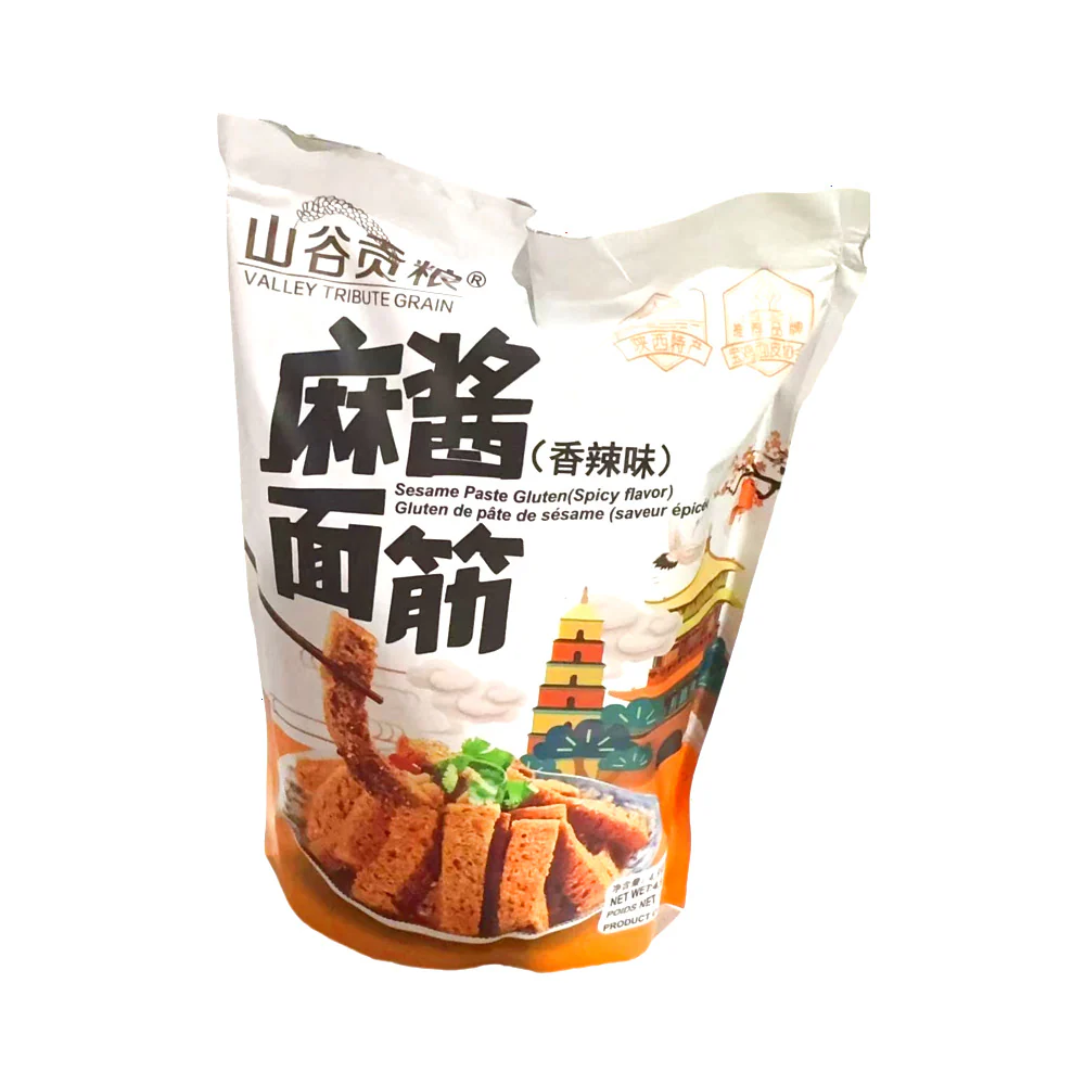 Valley Tribute Grain Sesame Paste Wheat Gluten (Spicy) 140g