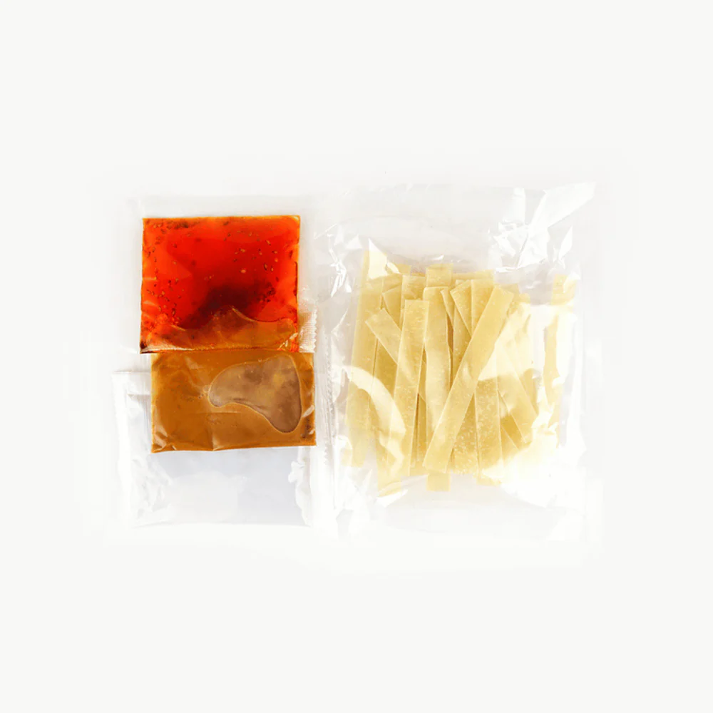 Valley Tribute Grain Xi'an Liangpi Cold Noodles with Sesame Sauce 160g - Image 2