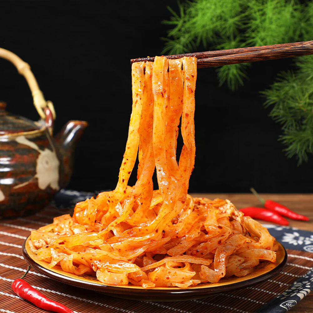 Valley Tribute Grain Xi'an Spicy Cold Noodles (Liangpi) 160g - Image 2