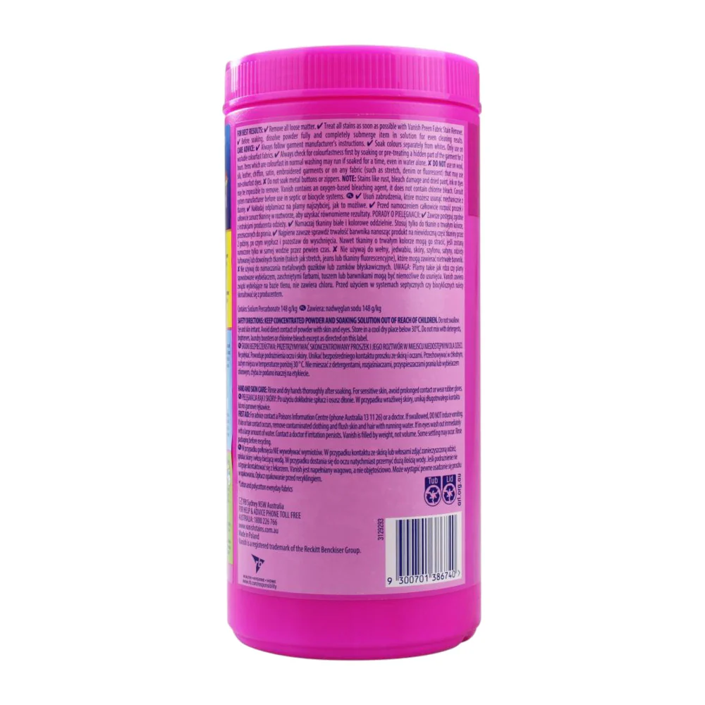 Vanish Powder Fabric Stain Remover 1.85kg - Image 2