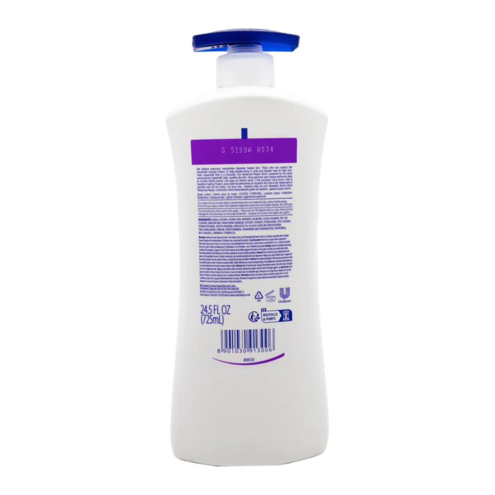 Vaseline Intensive Care Advanced Repair Body Lotion (Lightly Scented) 725ml - Image 2