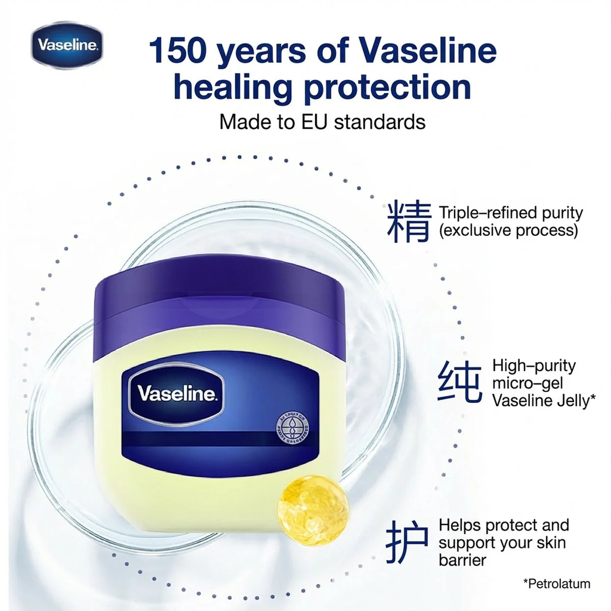 Vaseline Original Petroleum Jelly - 100ml - Image 2
