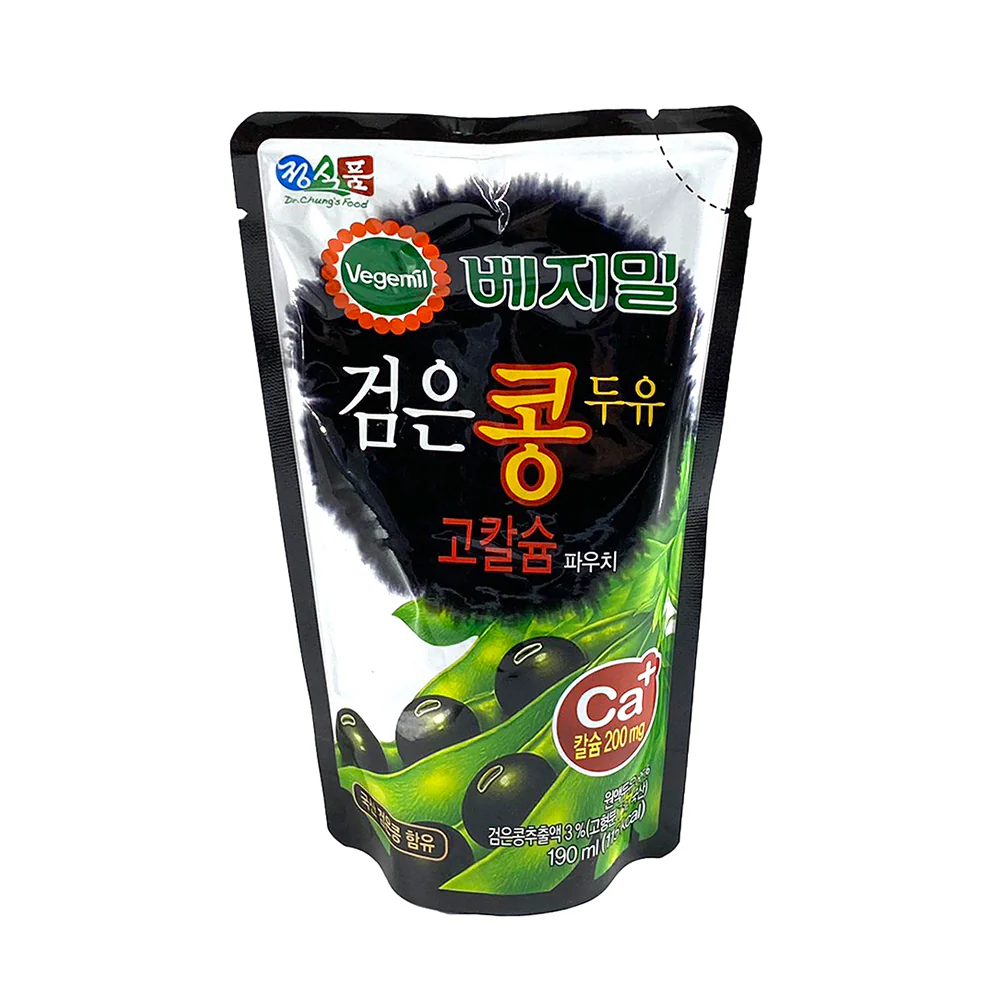 Vegemil Black Bean High Calcium Soy Milk Pouch - 190ml