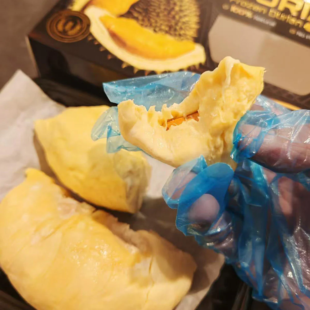 Vietnamese Monthong Durian Pulp (Seedless) – Frozen 400g - Image 2
