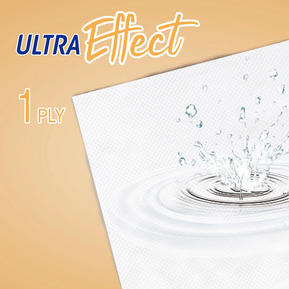 Vinda Ultra Effect Table Napkins, 1‑Ply 33 x 33 cm – 250 Sheets - Image 3